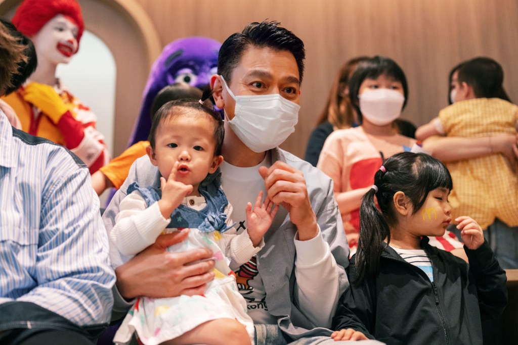 劉德華展現暖心一面。