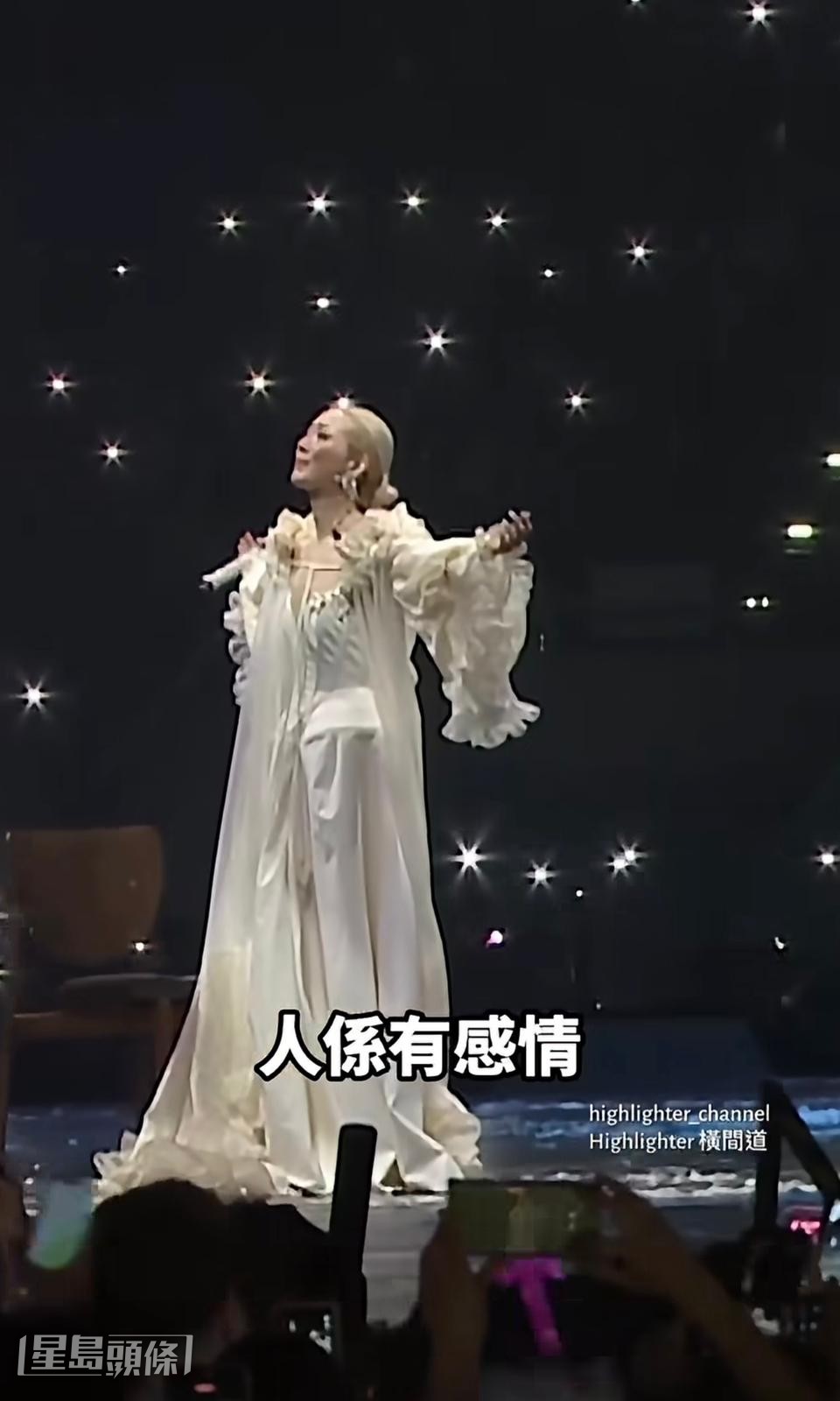 Sammi感謝馬來西亞觀眾，送給她一個非常難忘和開心的夜晚。