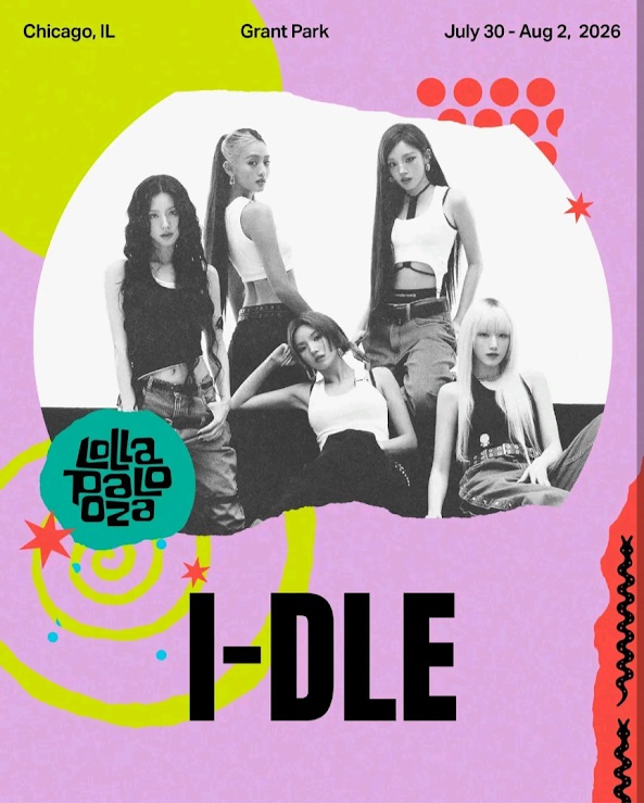 (G)I-DLE將按原定計劃，於7月底在芝加哥Lollapalooza音樂節上表演。