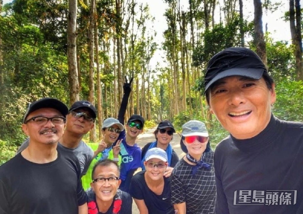 米雪特別感謝周潤發帶她一起跑步，改變生活習慣。