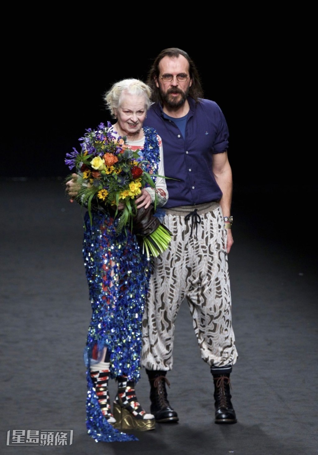 「西太后」Vivienne Westwood與丈夫兼品牌現任創意總監Andreas Kronthaler。