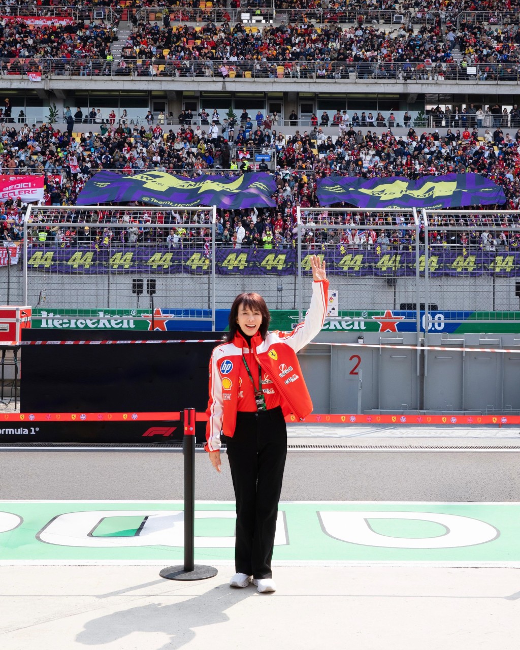 Do姐獲邀前往上海，直擊F1中國大獎賽現場。