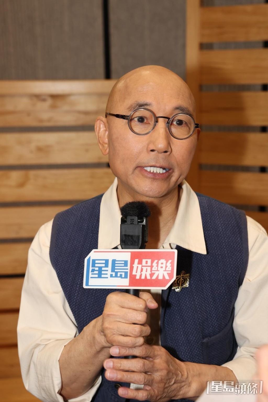 盧冠廷分享獲得金針獎的感受與心情。