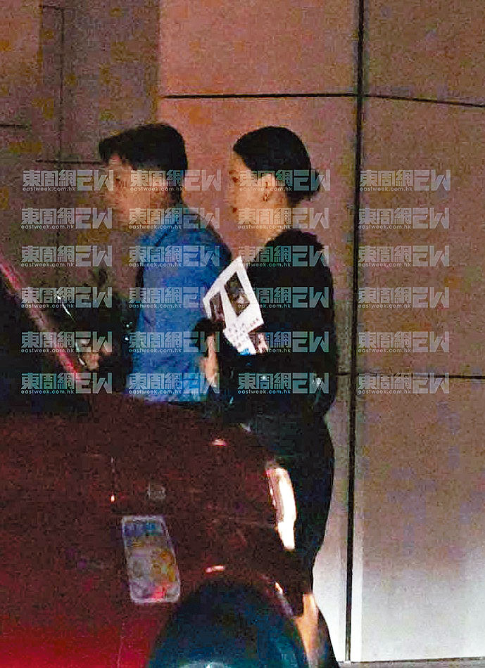 Fish與男友出席完慶功宴齊齊返酒店再慶祝。《東周刊》圖片