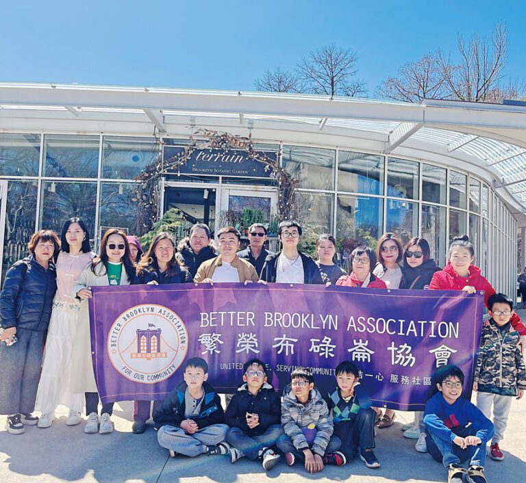 繁榮布碌崙協會11日舉辦「春日賞櫻」免費公益活動。繁榮布碌崙協會提供