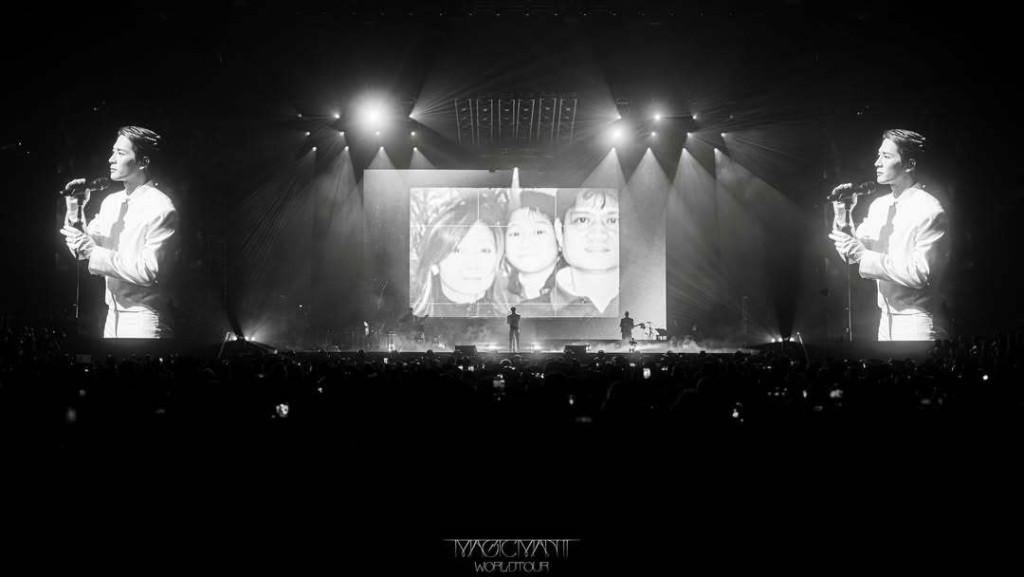 高漲的氣氛感染了Jackson，他以精彩演出回饋粉絲。