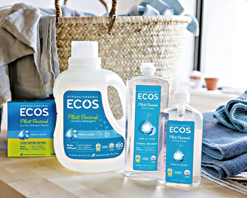 ECOS品牌宣傳零塑膠成分構成誤導，與多縣地檢署達成和解。ECOS官網圖片