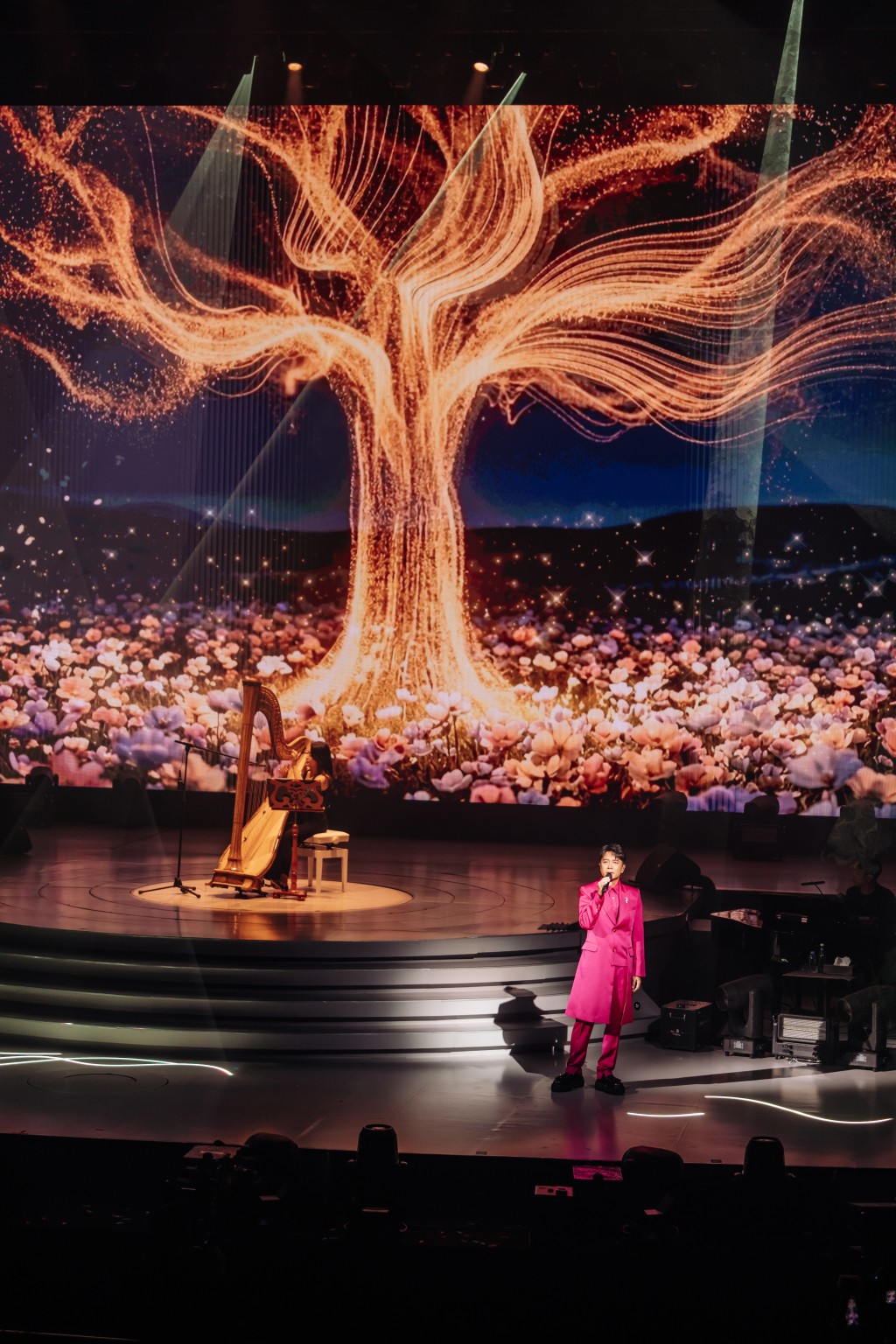 震撼的視覺效果，令全場觀眾發出讚嘆之聲。