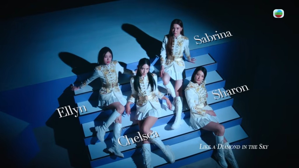 左起：倪樂琳、喬美莎、宋宛穎、邢慧敏。