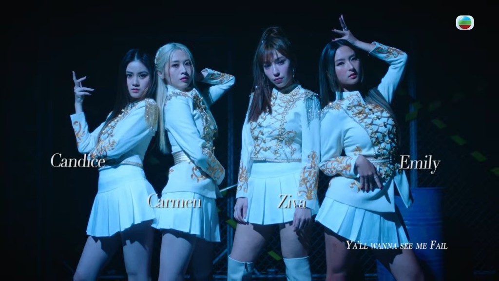 左起：王汛文、倪嘉雯、穎喬、蔡華英。