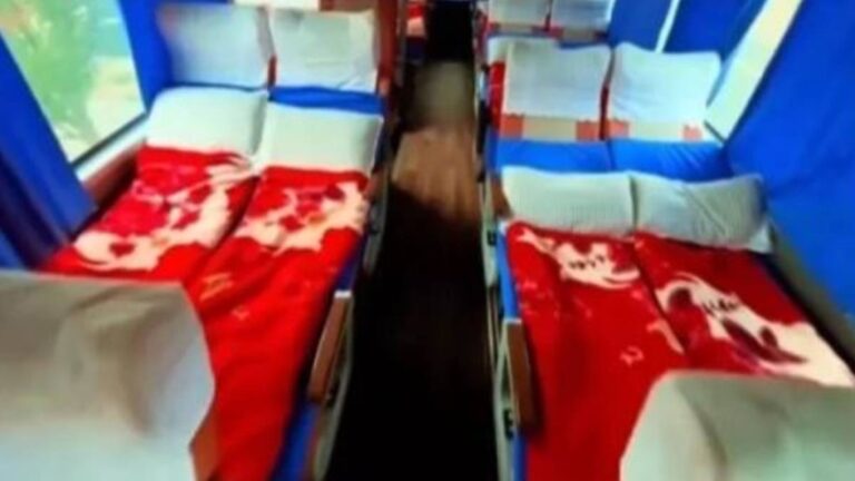 內地豪華臥鋪巴士違規改裝 安全帶失效逃生門被封 河南全省排查