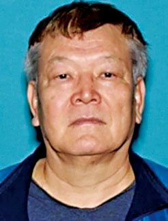 74歲侯乃平（Nai Ping Hou，音譯）。FBI協尋照片