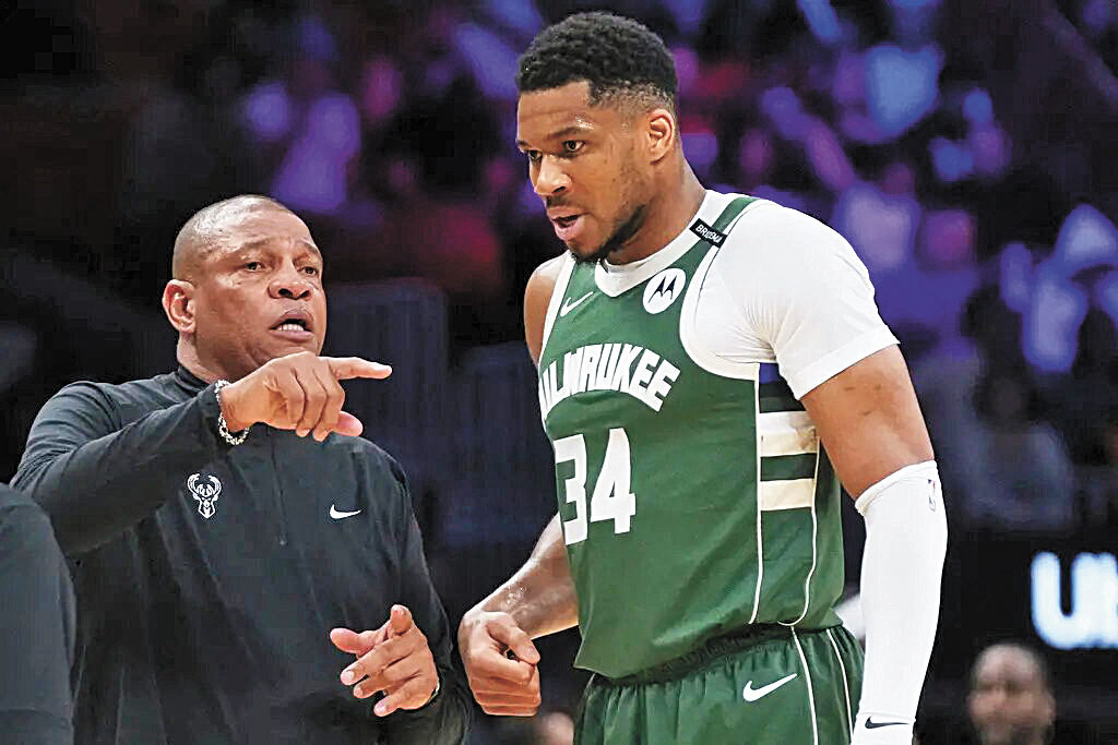 里弗斯與字母哥的矛盾終於擺上桌面。美聯社