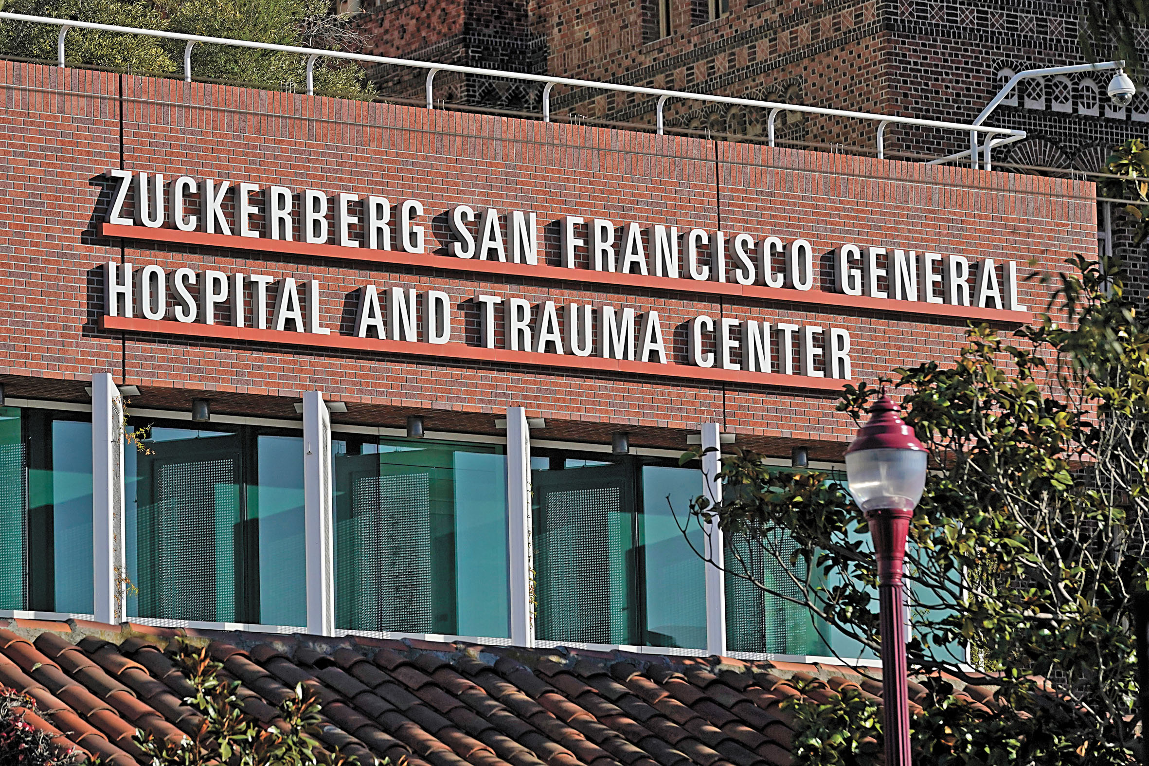 三藩市總醫院。美聯社資料圖