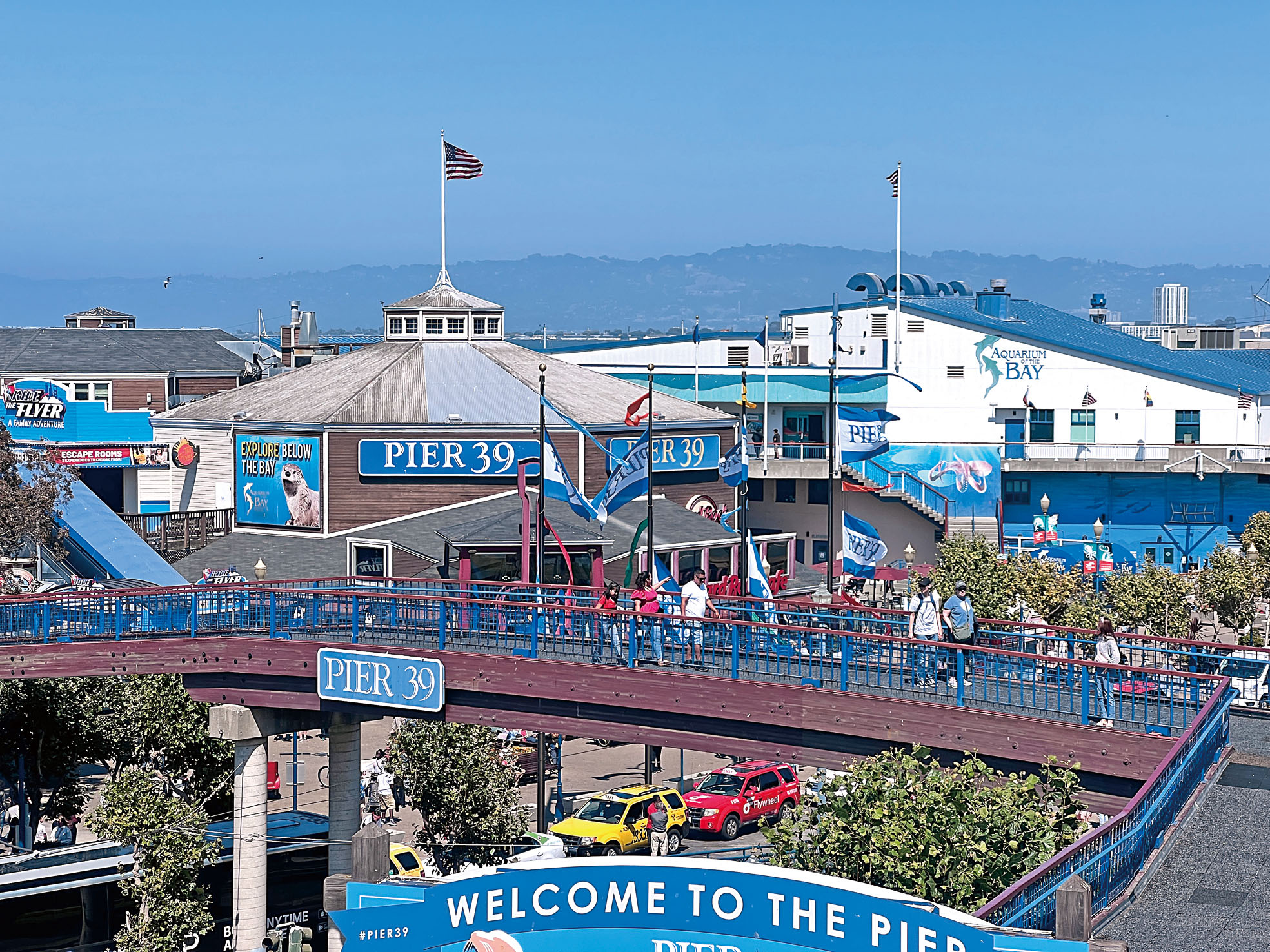 三藩市知名旅遊景點漁人碼頭的商家嘆生意尚未復甦。本報資料圖