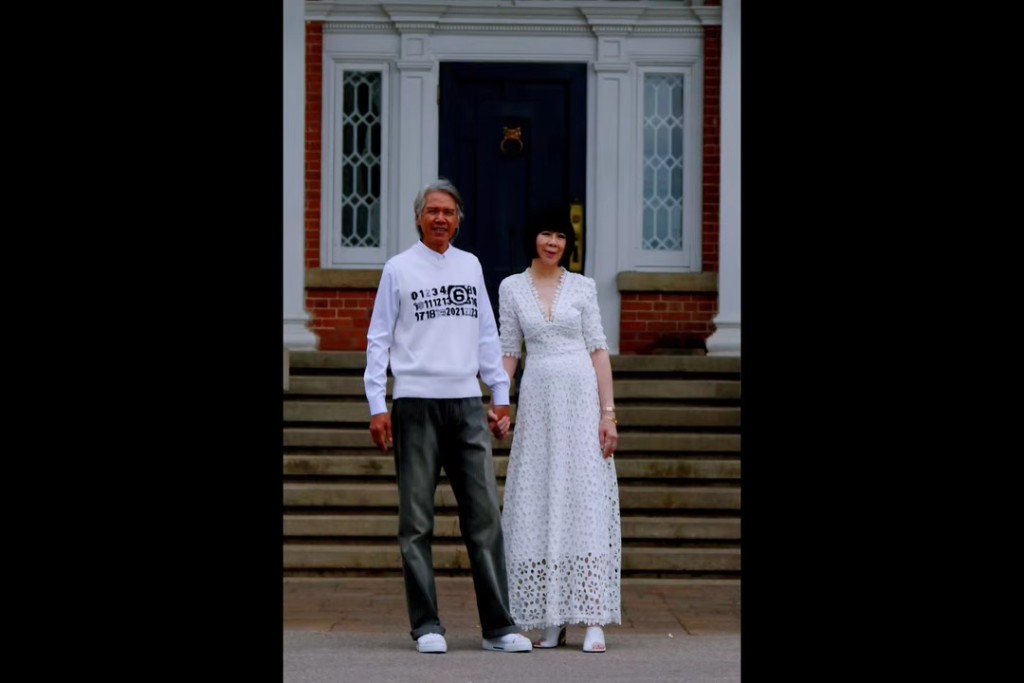 林嘉華與太太踏入結婚40年，他們低調處理，以家庭聚會方式度過。