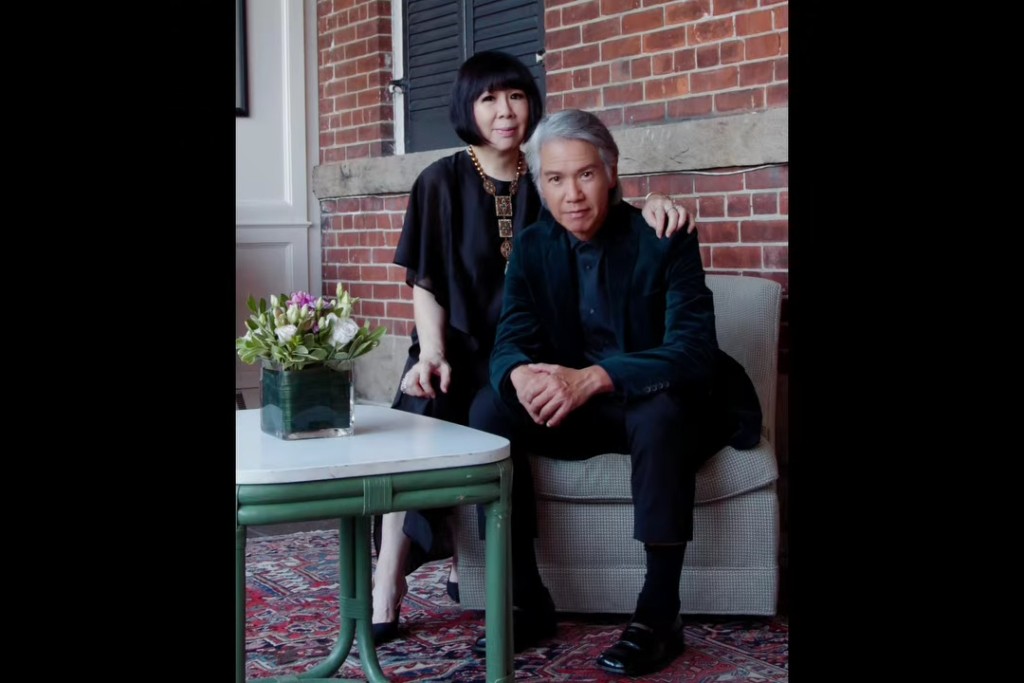 林嘉華夫婦的這張照片，由兒子林政峰親自拍攝。