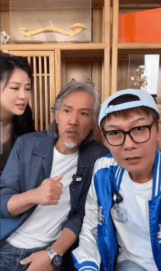 早前有網民在抖音分享片段，內容是林嘉華、錢小豪與劉小慧一同進行直播。