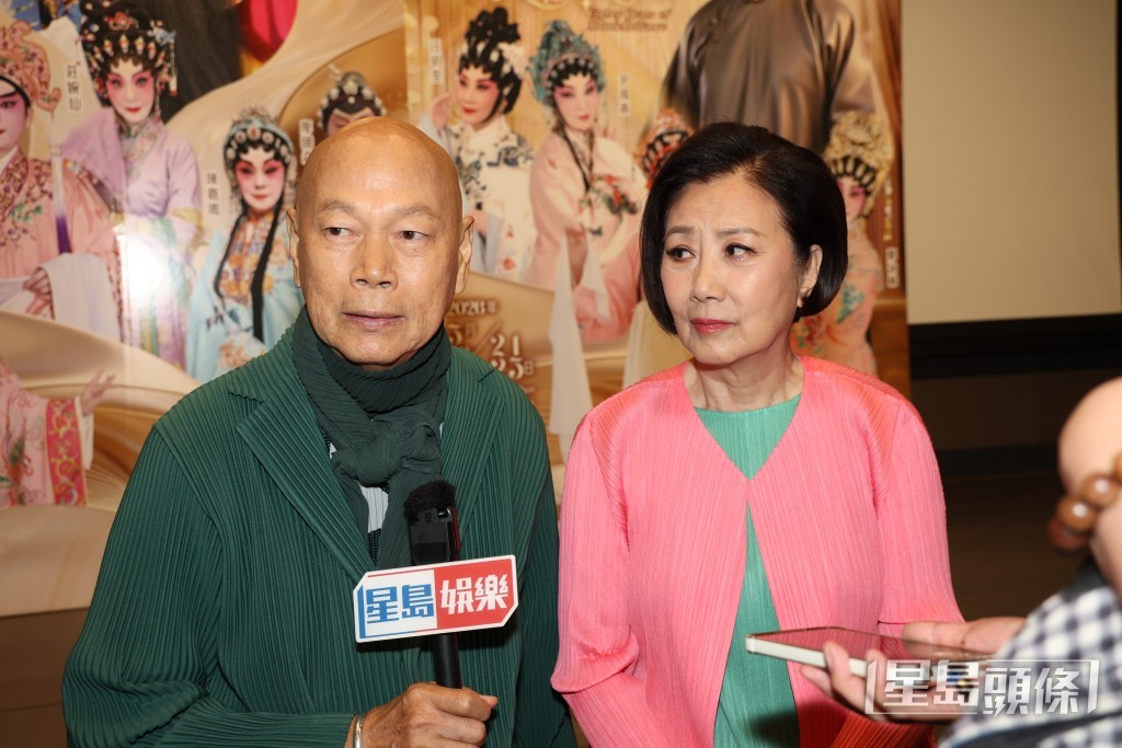 汪明荃指羅家英懂得控制糖尿病。