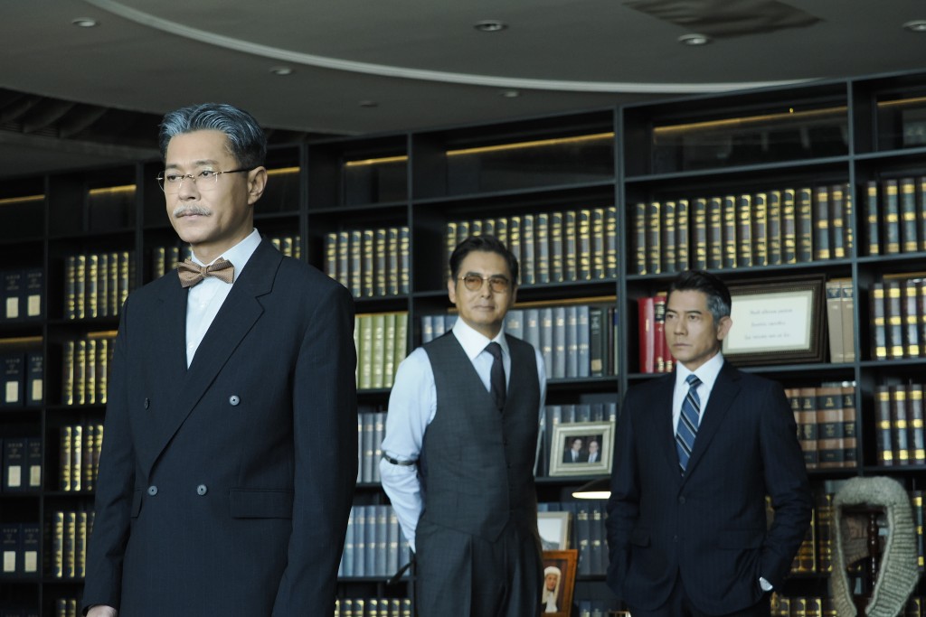 《寒戰1994》陣容強大，邀請了周潤發、古天樂和郭富城參與演出。