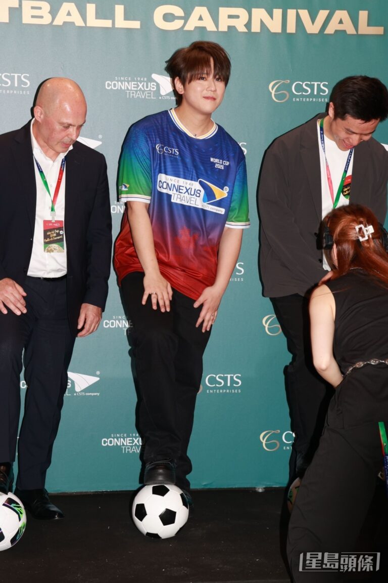 姜濤出席世盃活動獲高層預祝生日 坦言足球知識淺拒當主持