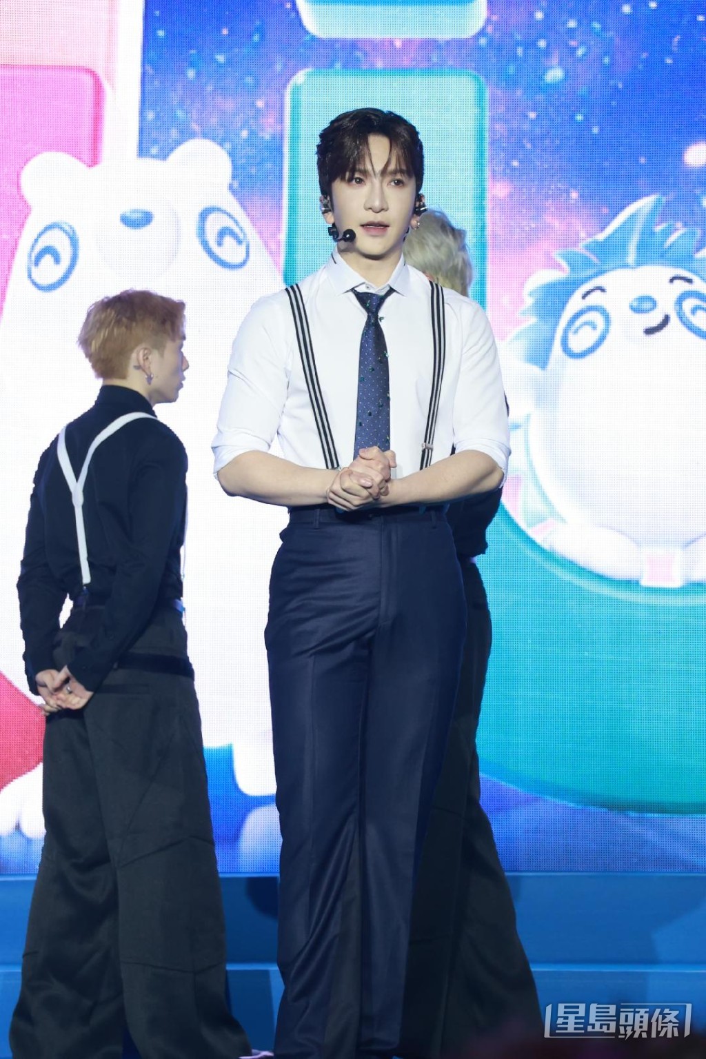 Anson Lo在活動上現身。