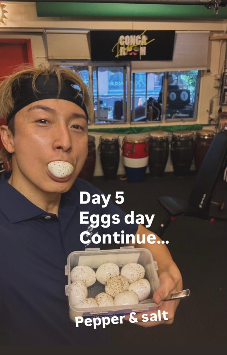 方力申為紅館處男騷終極備戰 日食兩打雞蛋補充蛋白質