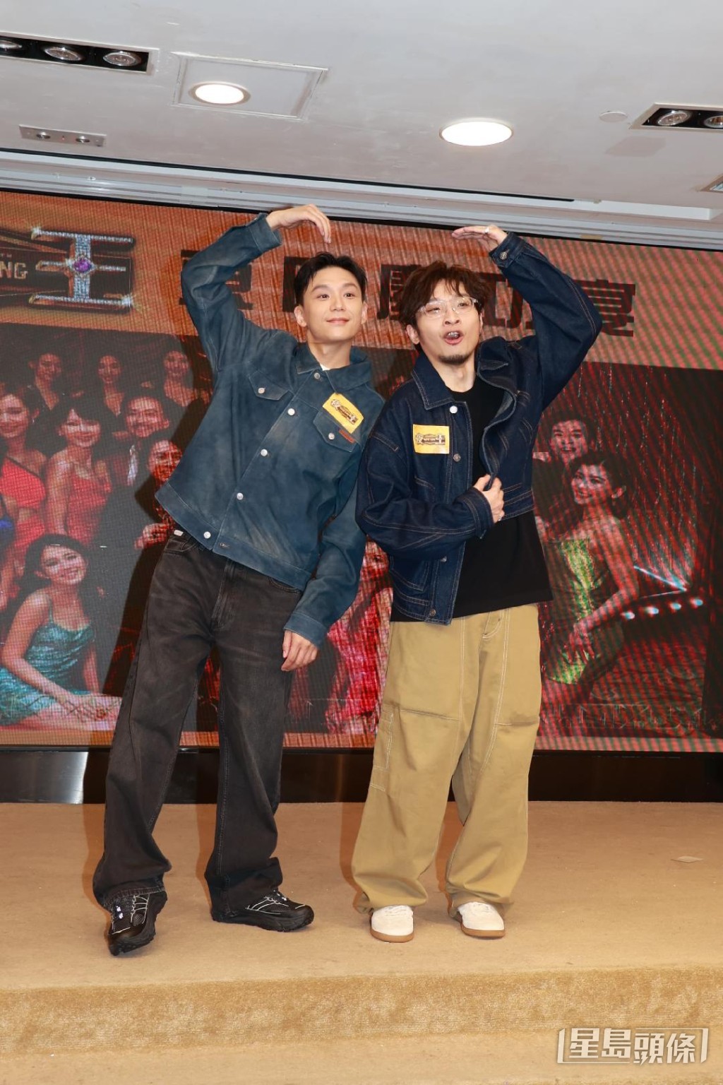 小野（盧鎮業）和阿Dee（何啟華）是搞笑組合。