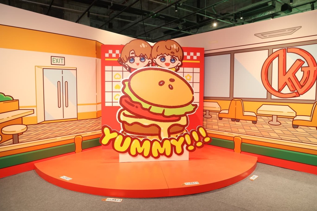 粉絲可走入以小姜姜、小濤濤與姜糖為主題的動畫世界。