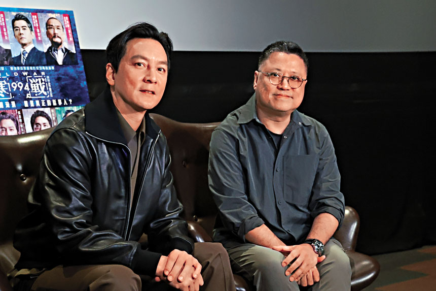 自認《寒戰》系列迷的吳彥祖笑言一直想與導演梁樂民合作。