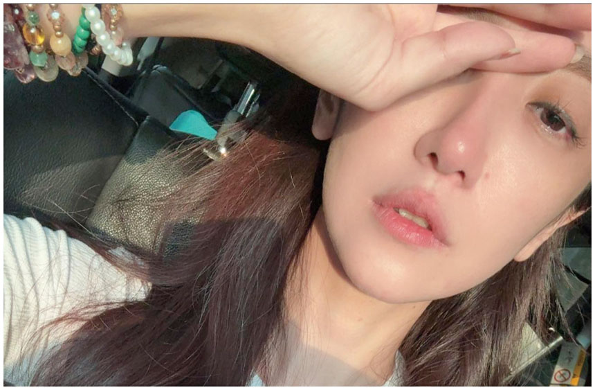 蔡允潔發文，坦言近期身心狀態不佳。網上圖片