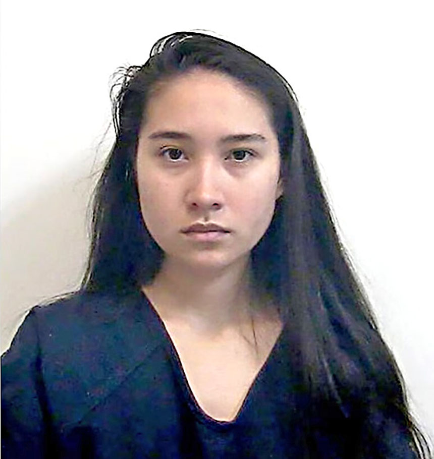 涉案女子希克斯。戴維森縣縣警局