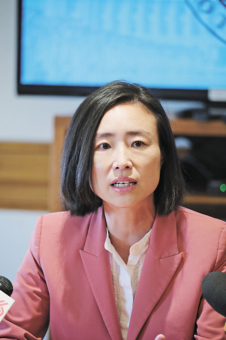 三藩市市參事陳詩敏。本報資料圖