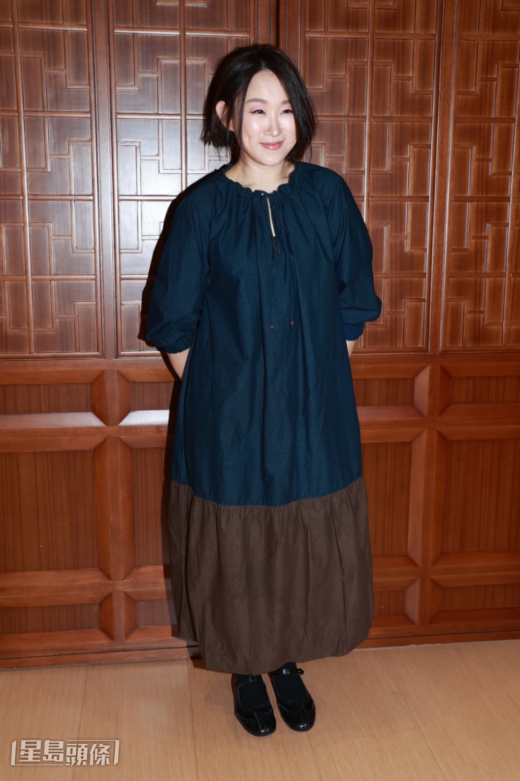 被問到參與創作會否有壓力，她笑著表示沒有。