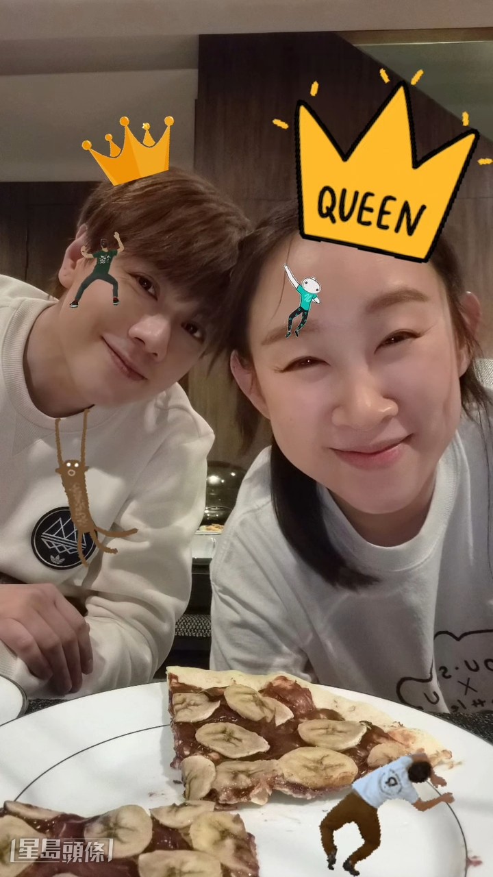 Ivana表示與軒仔仍會不時聯絡，互相分享成長點滴。