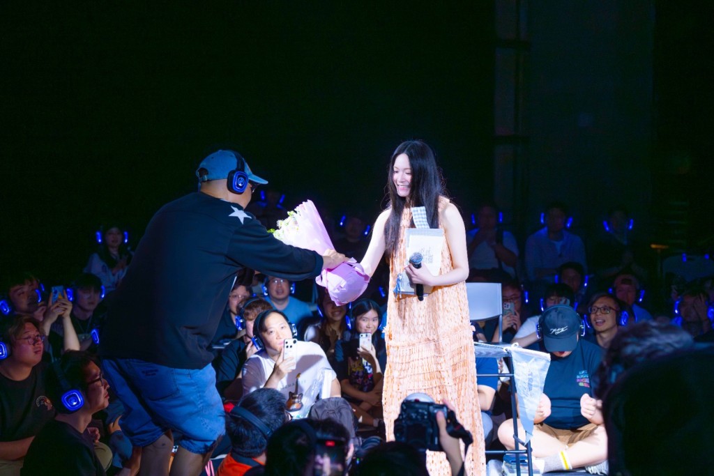 唱畢《雪愛》，Cloud問歌迷：「你們緊張嗎？我很緊張，我是P人來的！」