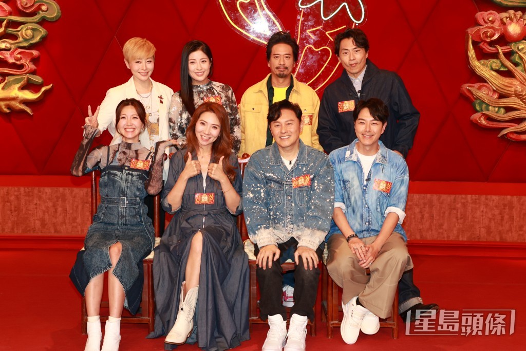 曹永廉、蕭正楠、吳若希、車婉婉聯同森美、湯盈盈等為新節目《夫妻肺片》進行錄影。