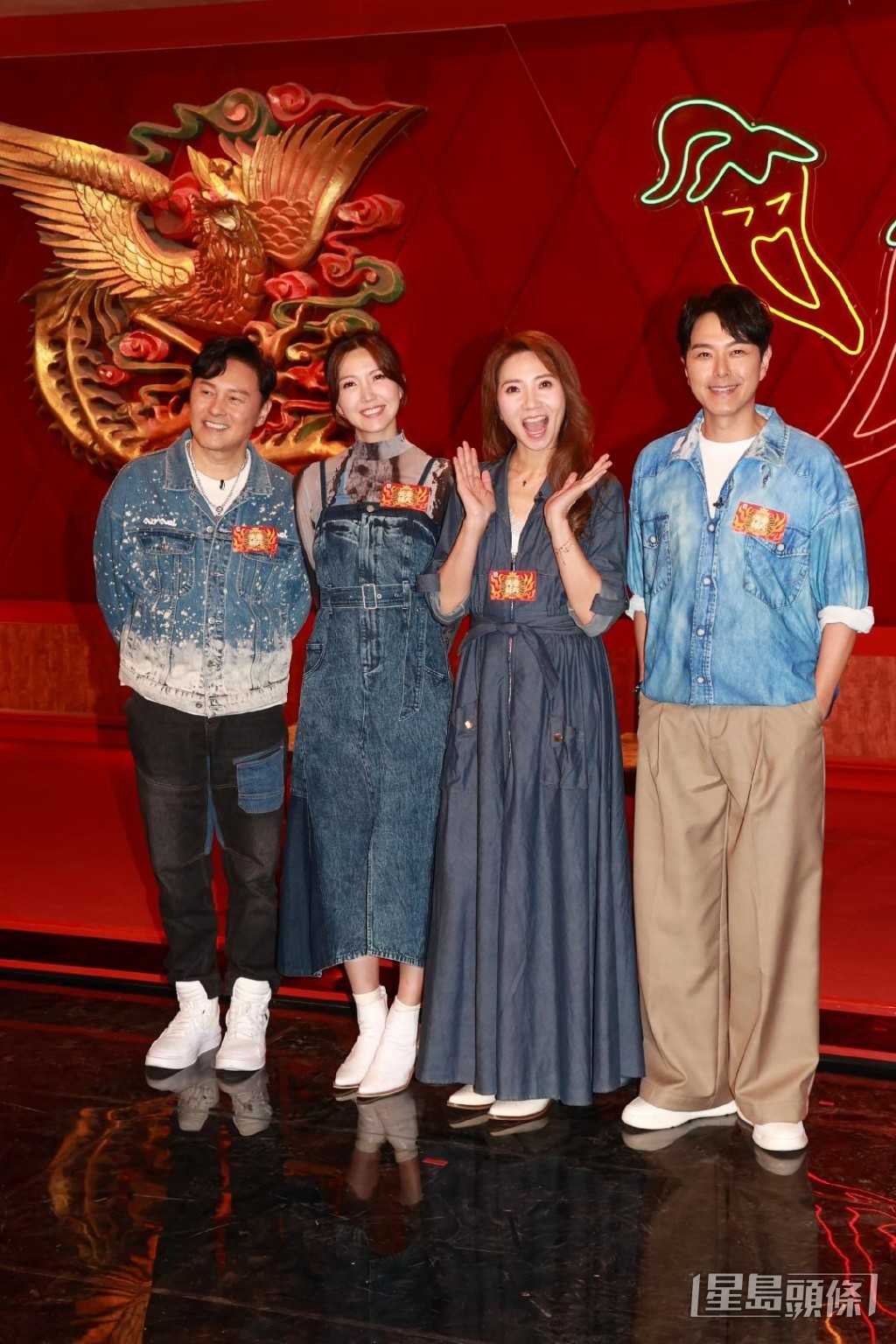 曹永廉、吳若希、車婉婉與蕭正楠在《夫妻肺片》中擔任「五星級求生教練」。