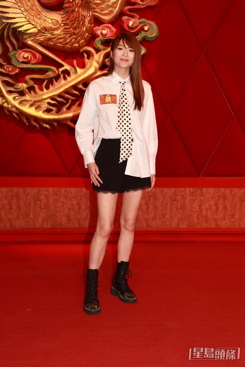 連詩雅否認自己在金像獎頒獎禮上黑面。