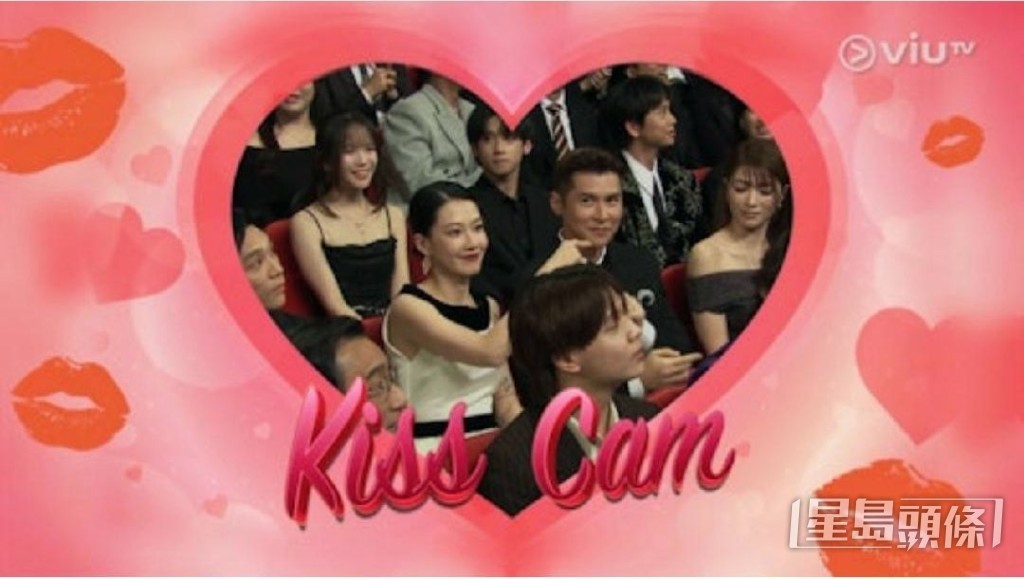 連詩雅解釋金像獎Kiss Cam環節中，鏡頭對著陳家樂和廖子妤，因而被誤會黑面。