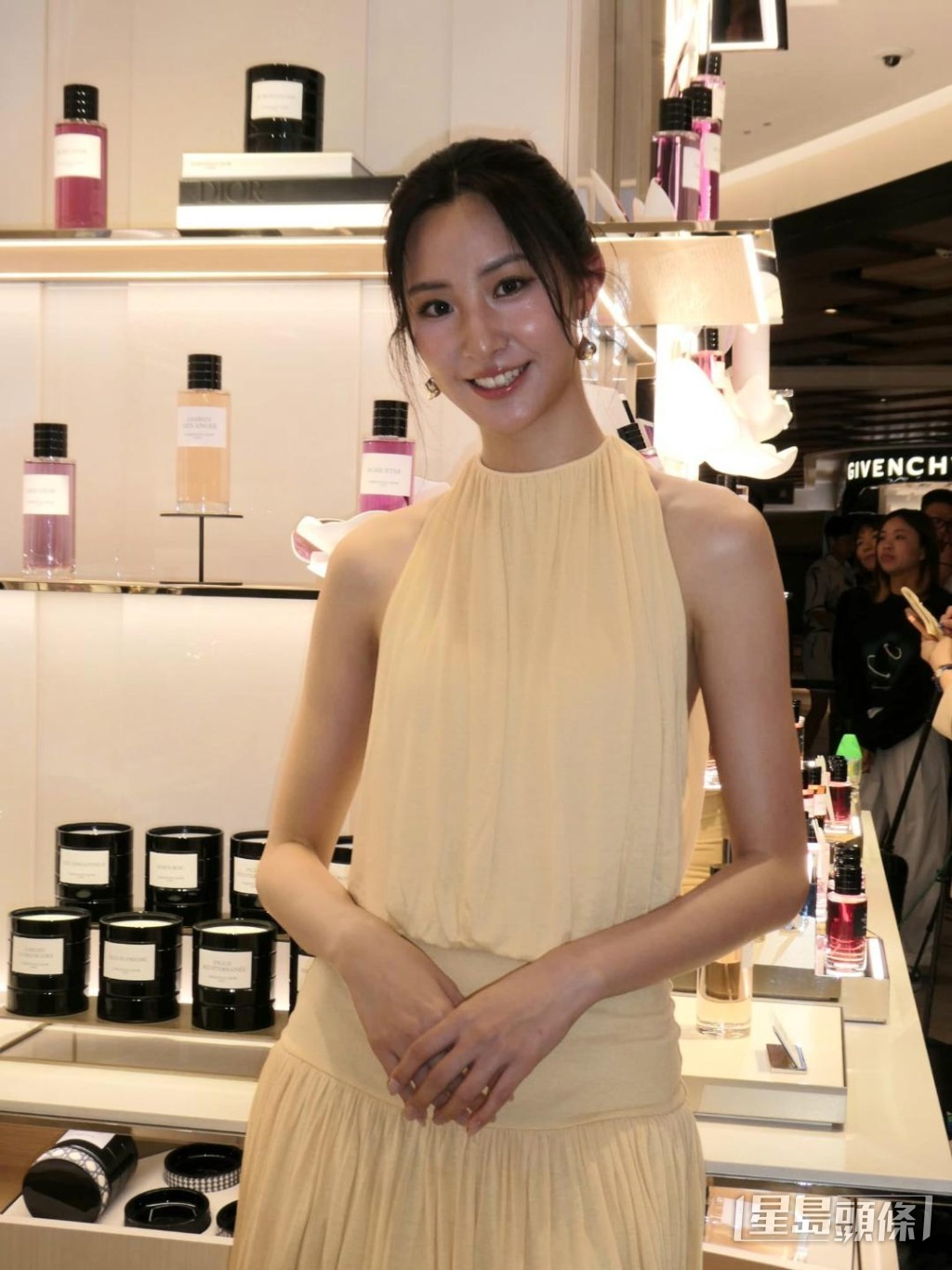 趙君瑜憶述被林敏驄的反應嚇了一跳。