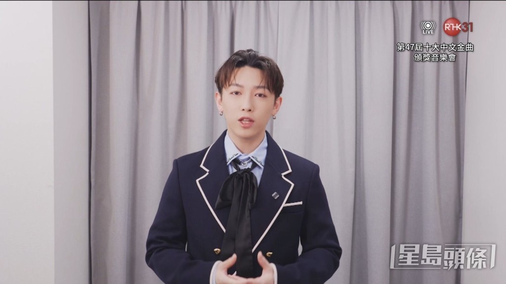 張天賦共獲得三個獎項。