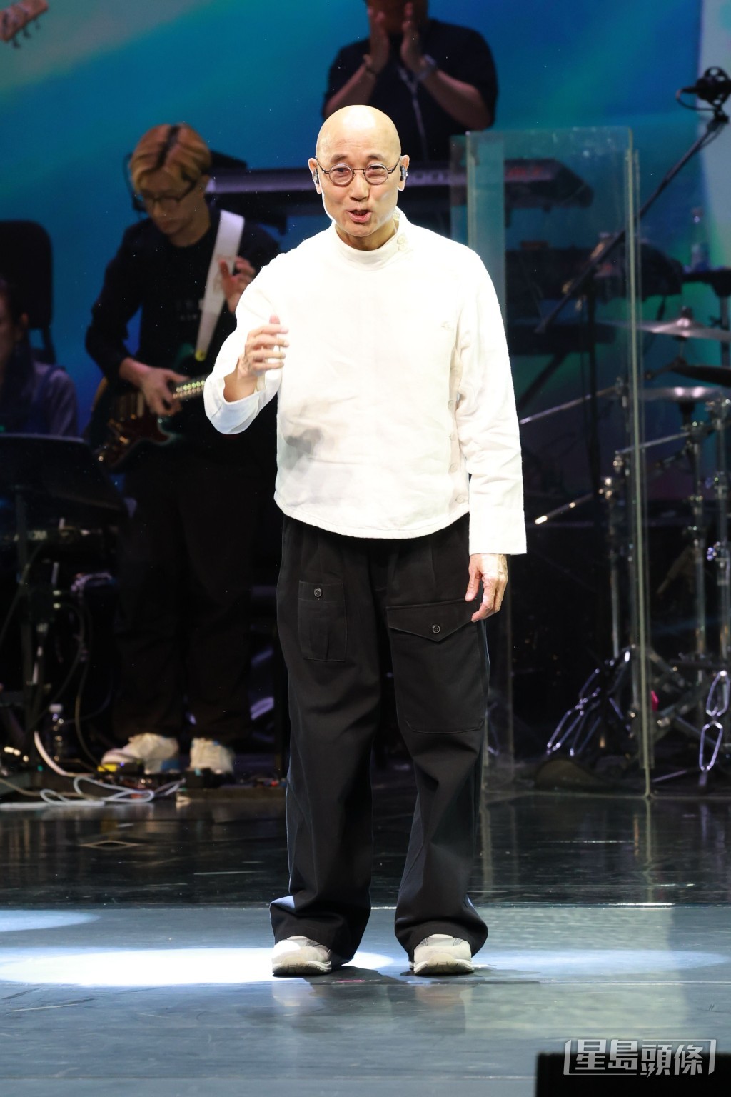 盧冠廷在感言中特別感謝太太與伯樂周梁淑怡。