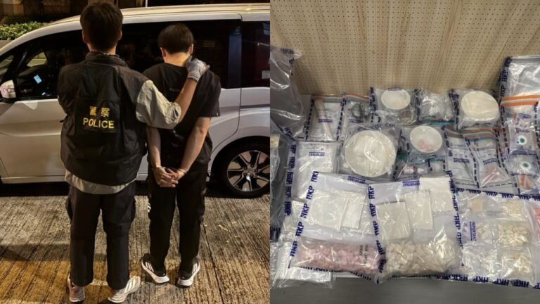 秀茂坪警區搗破牛頭角唐樓製毒工場 檢320萬元毒品拘一男