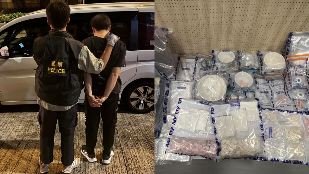 秀茂坪警區搗破牛頭角唐樓製毒工場 檢320萬元毒品拘一男