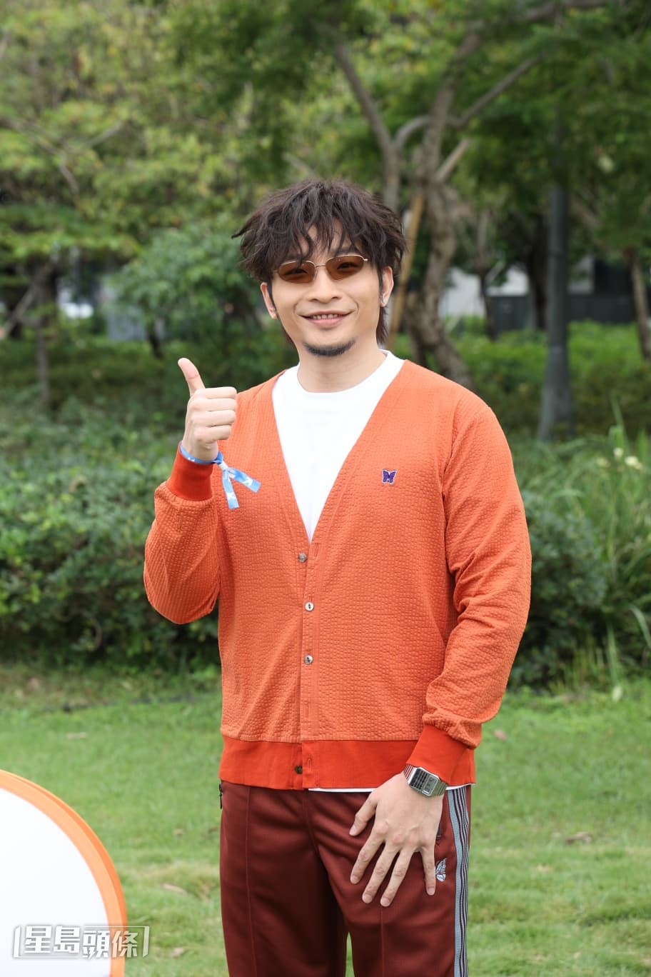 阿Dee表示自己上星期也有做運動。