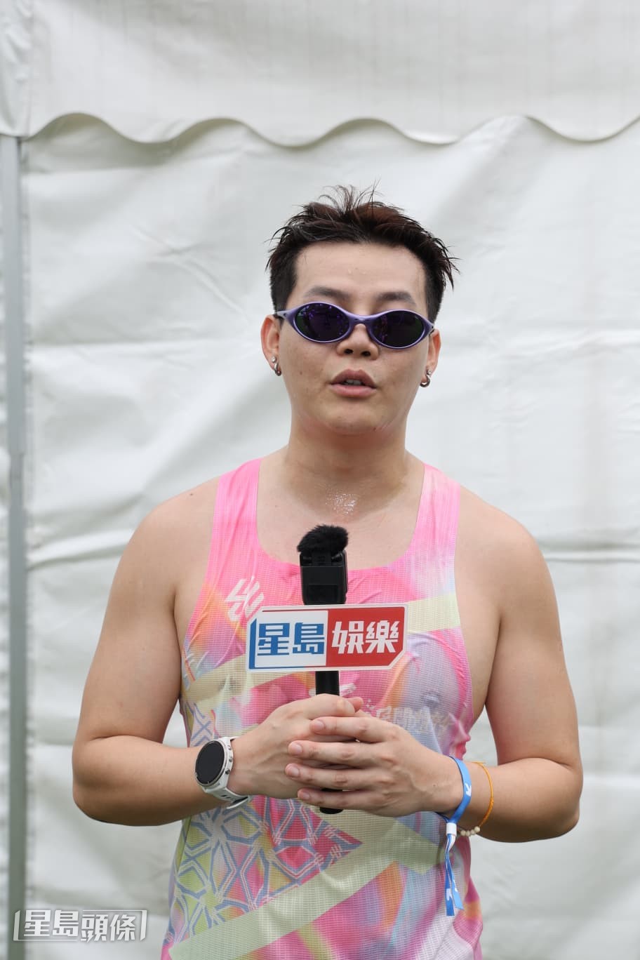 保錡表示，早前自爆的情緒病已在年多前康復。