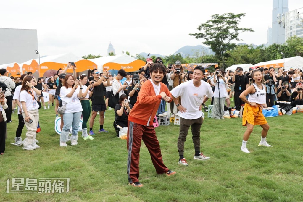 阿Dee笑言自己動作慢，目的是為了保持最佳形態。