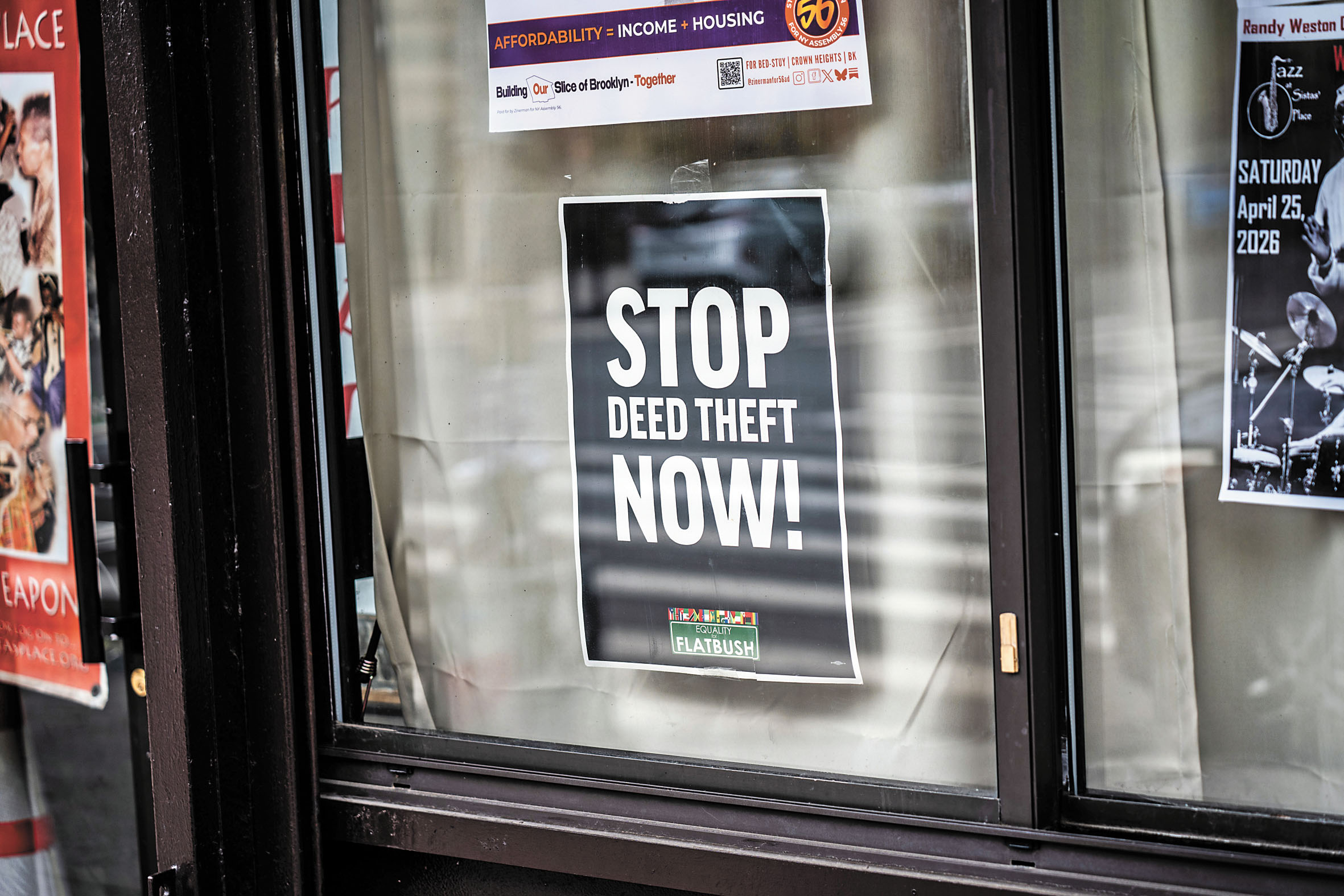 房契竊盜指的是透過詐欺手段非法取得他人房屋所有權，在房價上漲的非裔社區尤為嚴重。Graham Dickie/紐約時報