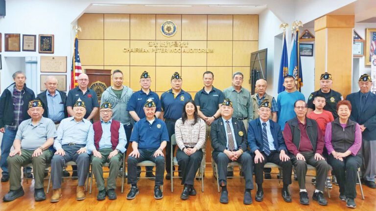 華人退伍軍人會 背書李榮恩